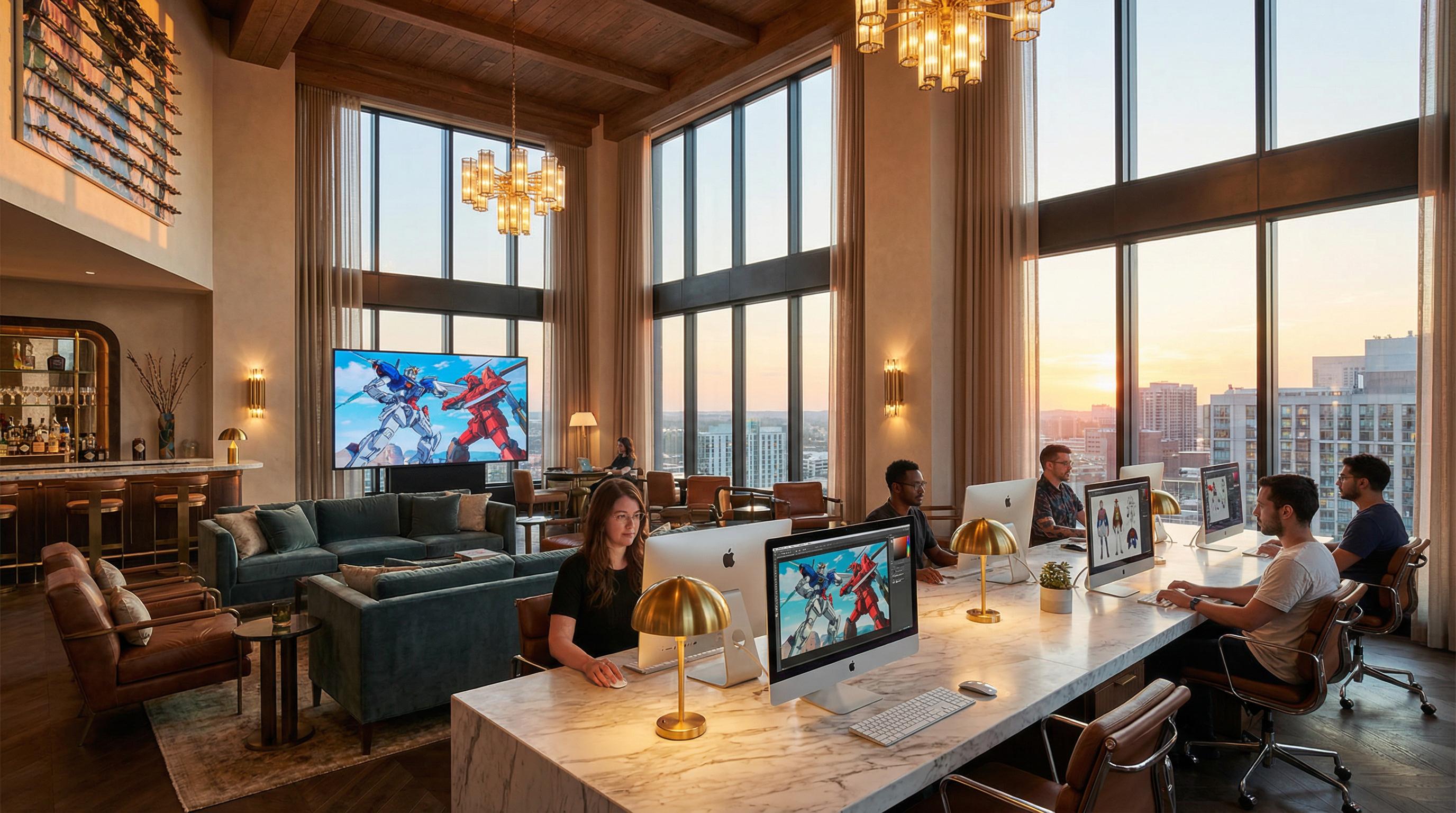 幼女漫画办公环境